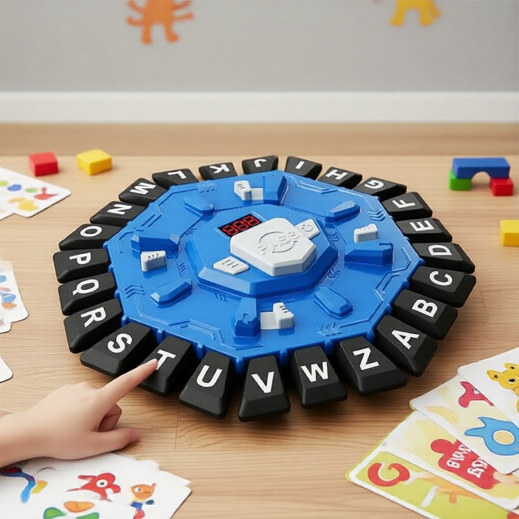 Creative Word Guessing Board Game, Fun Tabletop Party Game for Family Bonding & Parent-Child Play - Ideal Birthday & Christmas Gift Permainan Tebak Kata Kreatif Papan, Tabletop Parti Seronok untuk Ikatan Keluarga & Main Ibu Bapa-Anak - Hadiah Krismas
