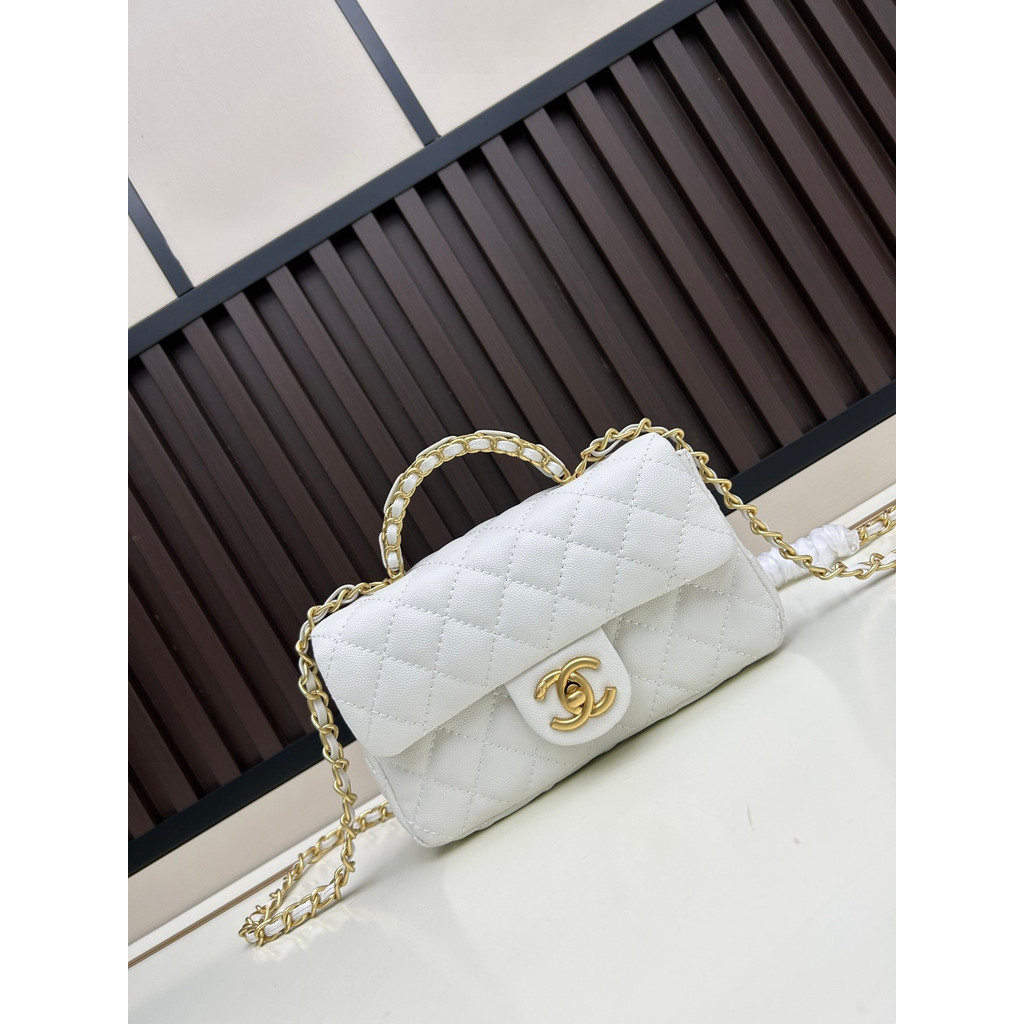 Chanel Looks Expensive Elegant Goddess Style Handbag Fashionable High-Fixed Atmosphere Classic Shoulder Bag Big-Name High-End Personality Style Eye-catching Fashionable Texture Classic