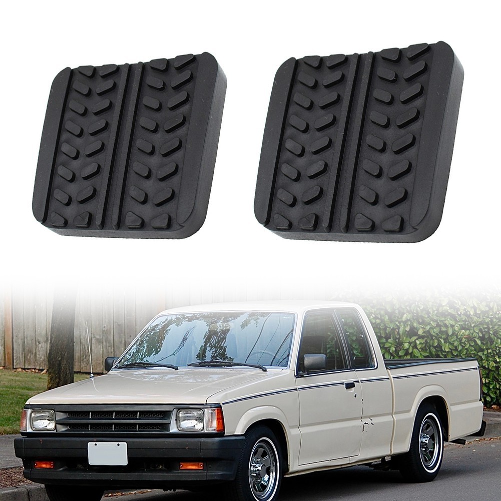 *cutebaby* For Mazda Truck B2000 B2200 B2600 Brake/ Clutch Pedal for Pads Cover Rubber Pair