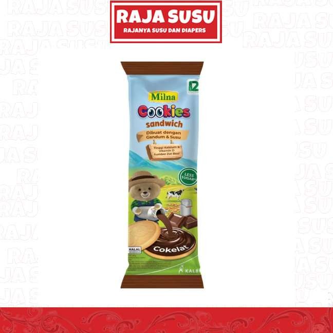 MILNA COOKIES CHOCOLATE SANDWICH 24GR - MILKRaja