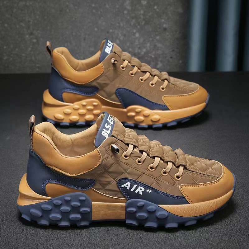 Fashion Men's Shoes Large Size Casual Breathable Sports Soft Sole Anti-slip Comfortable Wear-resistant Men's Shoes