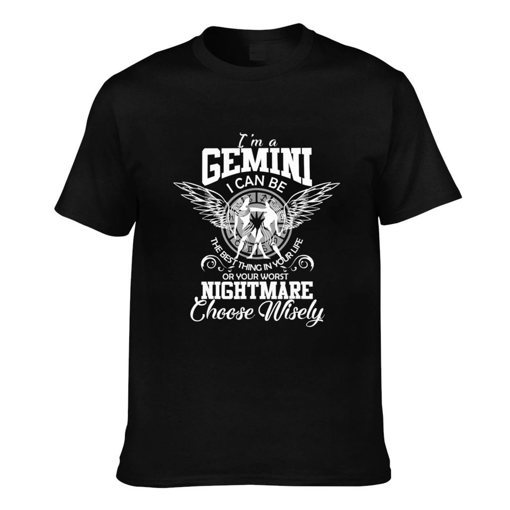 Summer Cool Tee Gemini Zodiac Sign I'M Gemini Good Quality Men'S Tshirt