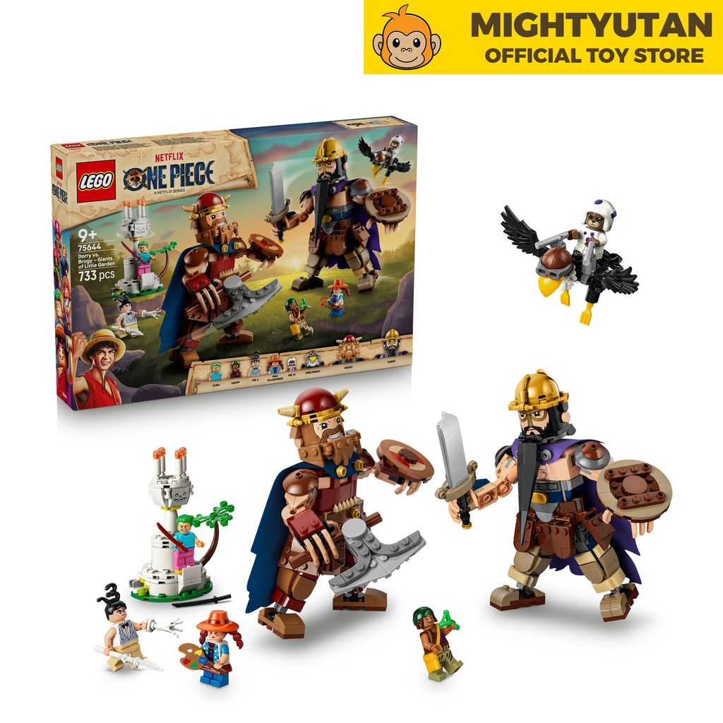 LEGO ONE PIECE 75644 Dorry vs. Brogy - Giants of Little Garden