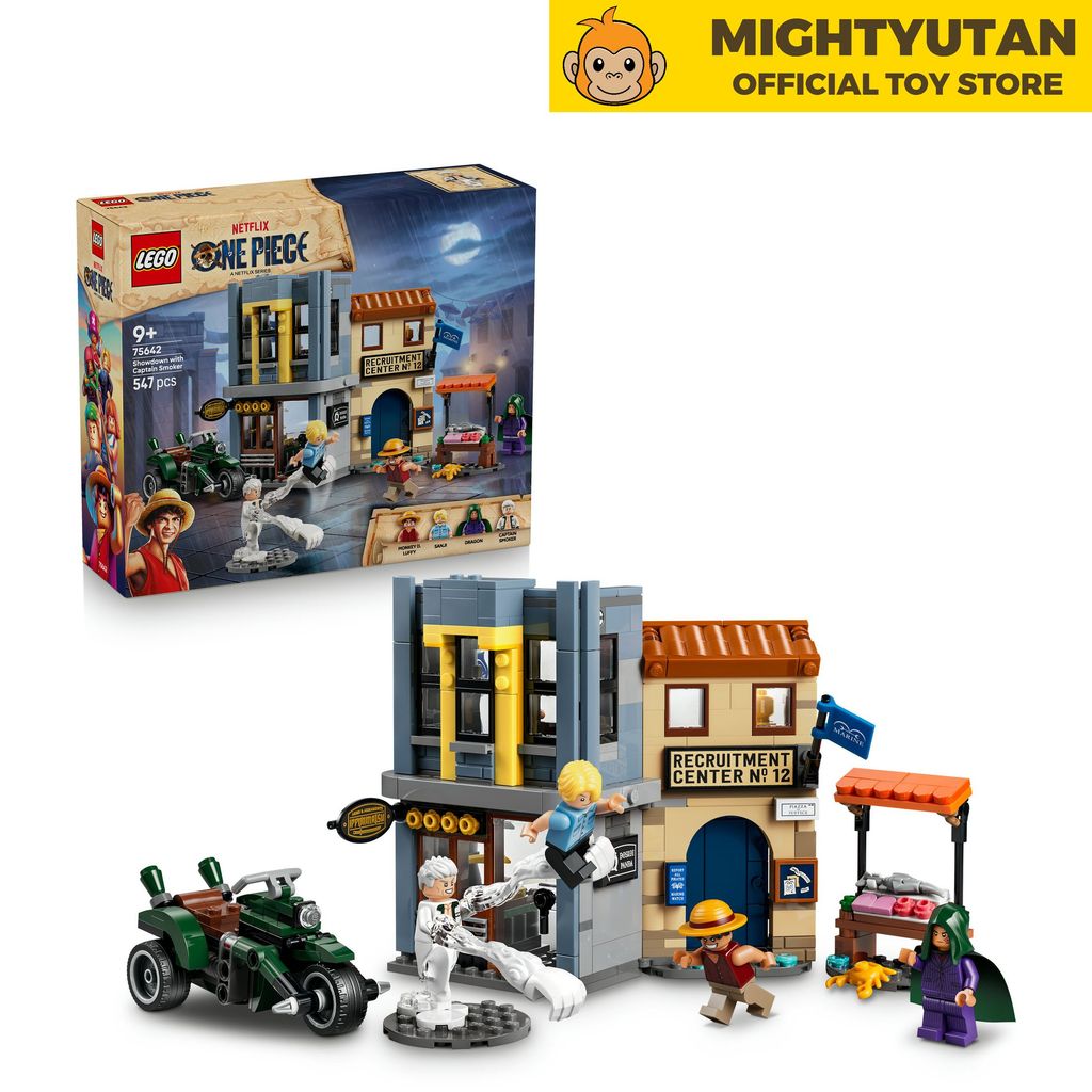 LEGO ONE PIECE 75642 Showdown with Captain Smoker