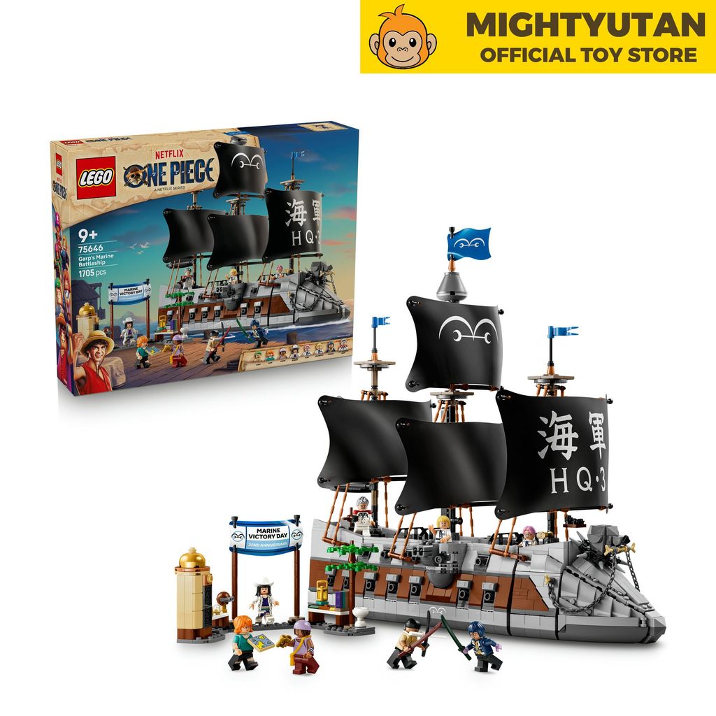 LEGO ONE PIECE 75646 Garp's Marine Battleship