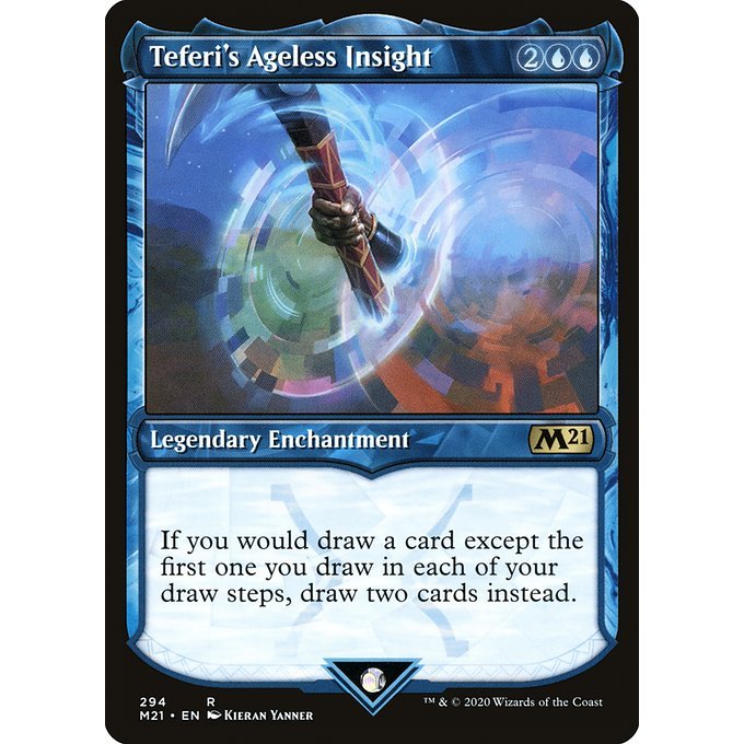 Magic: The Gathering - Core Set 2021 - Teferi's Ageless Insight (294)
