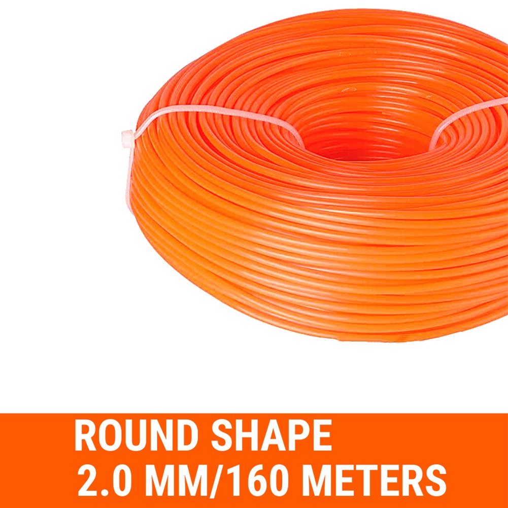 [SP-ANY]2.0mm 160M TRIMMER LINE for for SNIPPER CORD WIRE BRUSH CUTTER BRUSHCUTTER NYLON