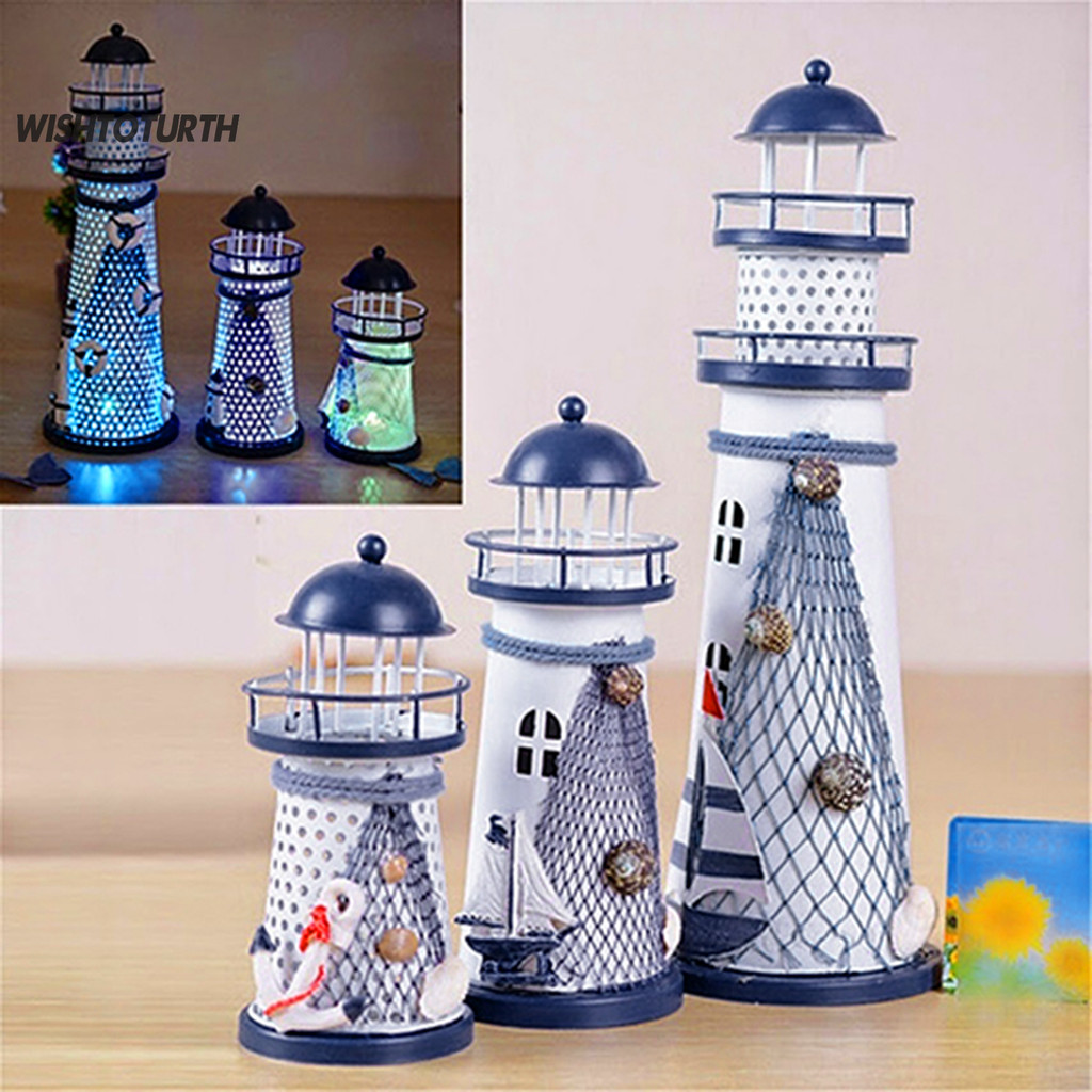House Home Ornament Furnishing Maritime Crafts Beacon Decoration Lighthouse