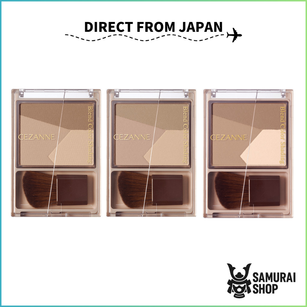 Blend Color Shading丨CEZANNE丨3 Color Contour / Blendable Shading / Sculpted Look from Japan