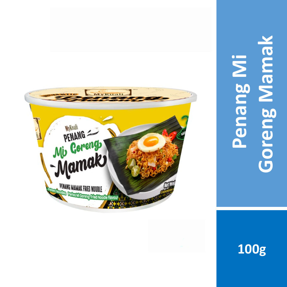 Mykuali Bowl Noodle - Penang Mi Goreng Mamak 100G
