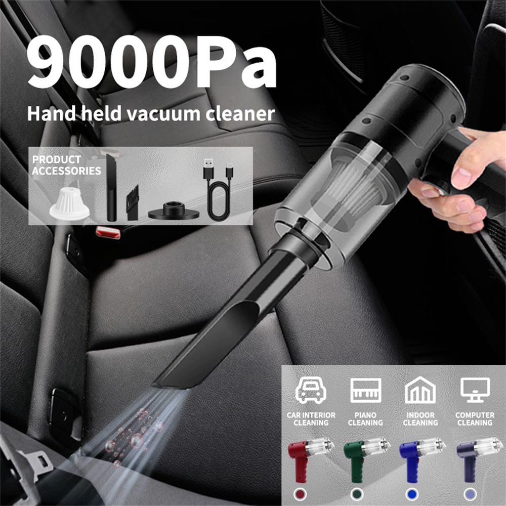 5in1 New Style Car Vacuum Cleaner Wholesale Household Mini Blowing Suction Integrated Portable Wireless Handheld Car Vacuum C