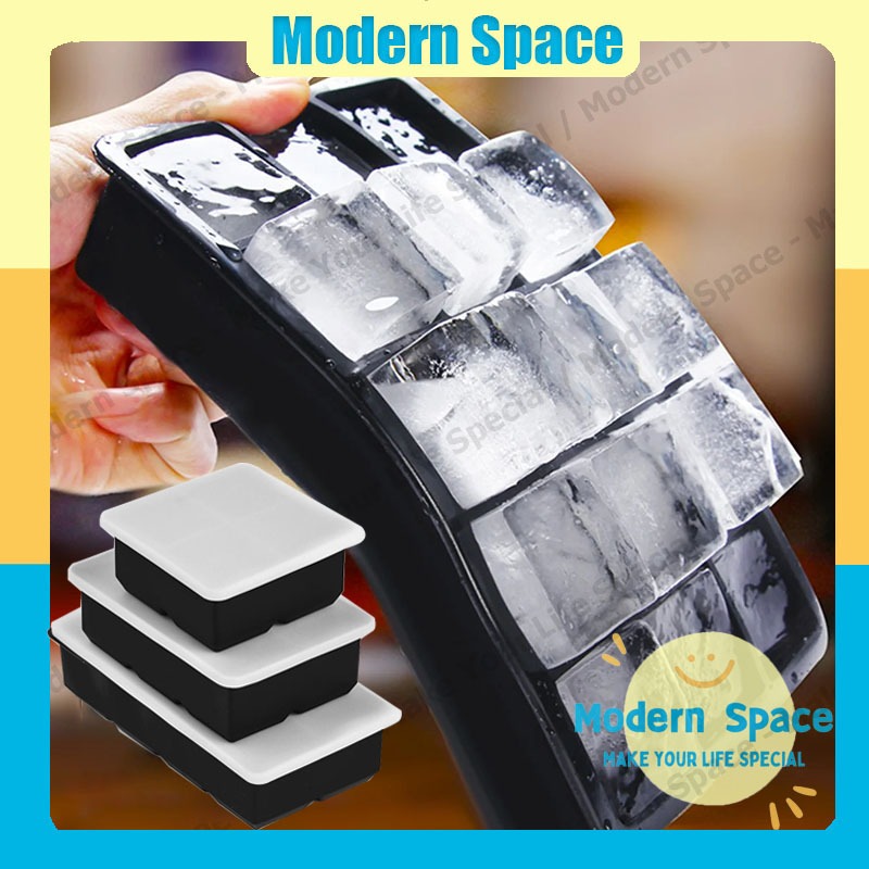 1 piece silicone ice cube tray mold with 15 compartments for making jelly and ice cubes. 1pc acuan baki ais 15 ketul kiub ais silikon acuan jelly baki ais silikon