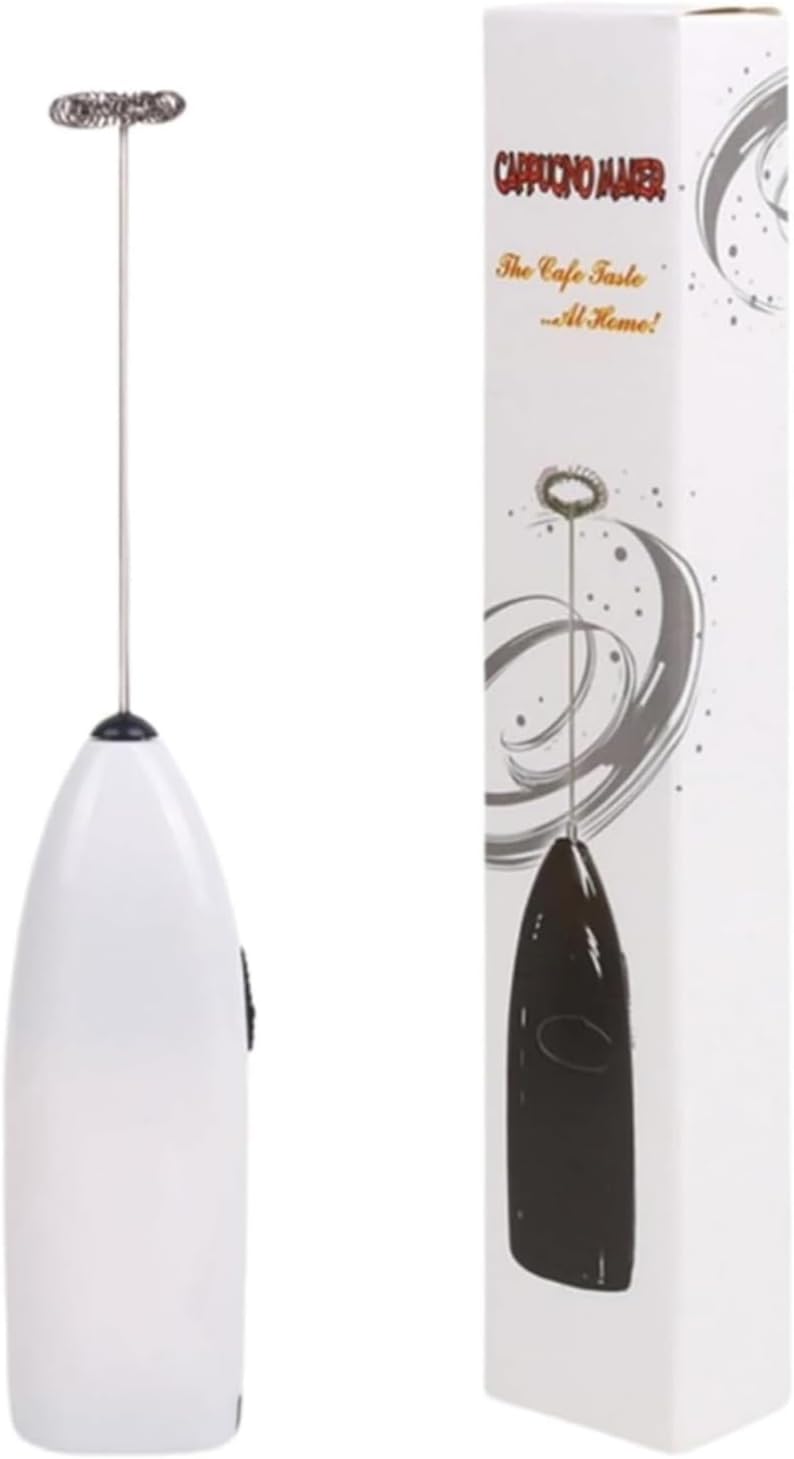 Coffee Latte Art Electronic Milk Frother Hand Whisk Battery Operated Mini Blender Kitchen Egg Beater