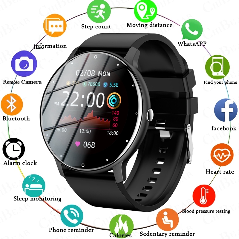 Xiaomi Smartwatch 1.28 inch full touch screen sports mode heart rate GPS motion track IP67 waterproof watch Android IOS