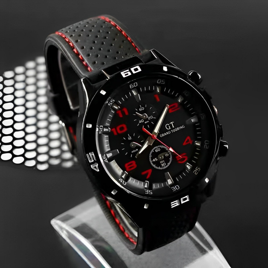 Digital Sports Watch Water Resistant Men Watches Lightweight Silicone Strap Wristwatch For Outdoor New Year 2026 Birthday Gift Red Green Blue