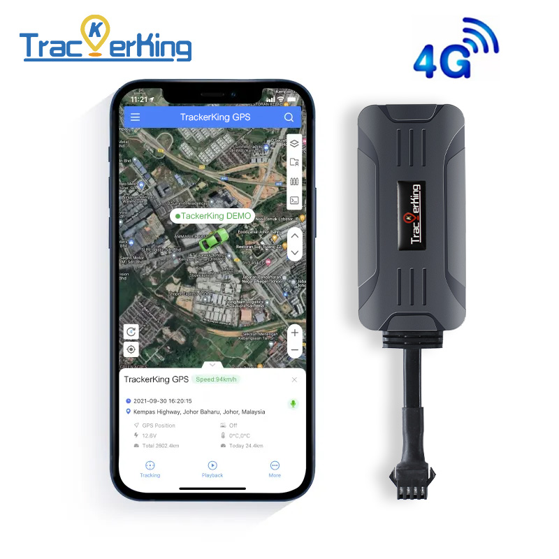 4G gps real time tracking device for motorcycle DK19 TrackerKing vehicle tracking system
