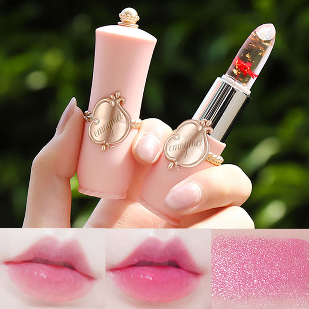Thermal Flower Lipstick, Color-Changing Moisturizing Long-Lasting Makeup