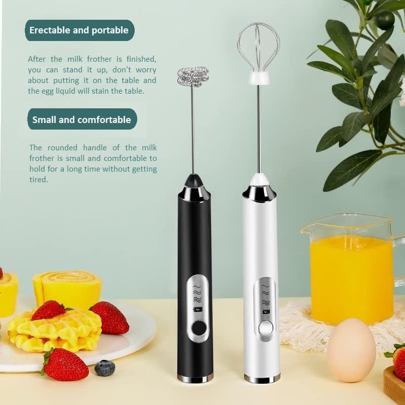 Stainless Steel Manual Milk Frother Wireless Egg Cream Cake Mixer Tool Pengacau Buih Su…