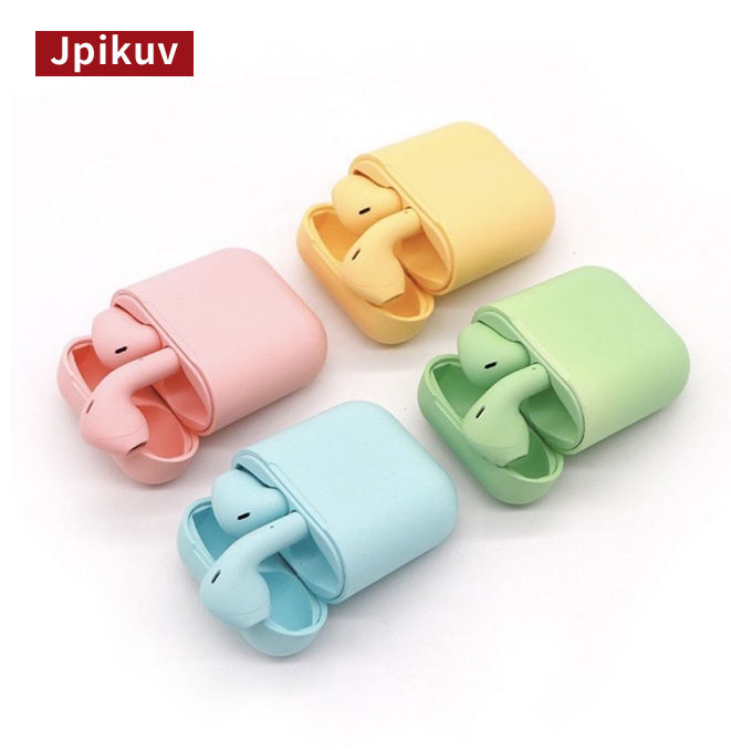 Jpikuv Earphone inpods12 inPodTouch Earphones Key Wireless Headphone Earbuds Sports Headsets For Xiaomi Smart Phone Android Phone