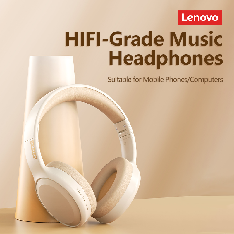 Lenovo Th30 Bluetooth Headphone Gaming Low Latency Music Noise Reduction Smart Touch With Mic Bluetooth 5.4