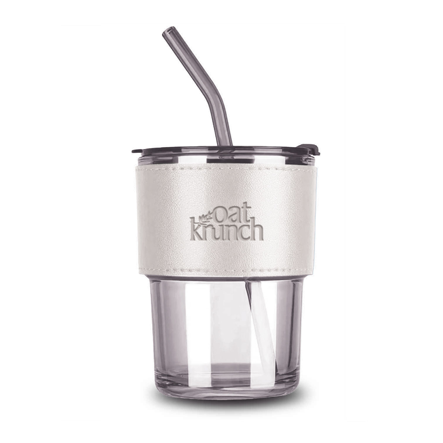[NOT FOR SALE] Munchy's Oat Krunch Trendy Glass Cup - Assorted Colors