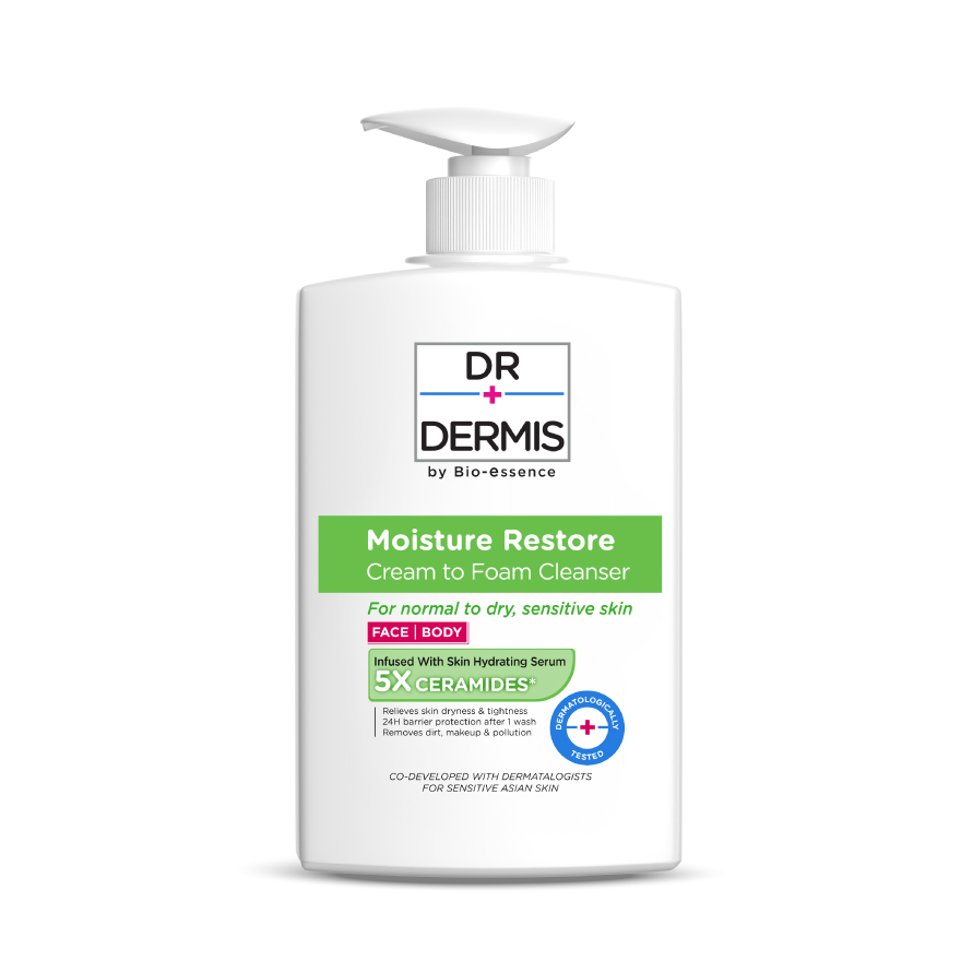 Dr. Dermis Cream to Foam Cleanser