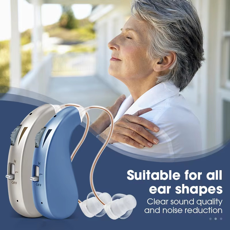 Smart Rechargeable RIC Hearing Aids with Natural Sound Processing Technology, Adaptive Learning of User Habits, Mini Receiver Alat Bantu Pendengaran RIC Boleh Cas Pintar dengan Teknologi Pemprosesan Bunyi Semula Jadi, Pembelajaran Adaptif Tabiat Pengguna,