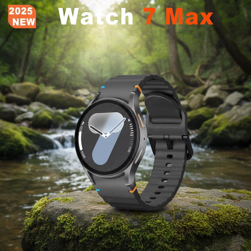 For Samsung Smartwatch7 Max 2025 Amoled Bluetooth Call Alloy Sport Waterproof Women Men Gift Sos Ai Face