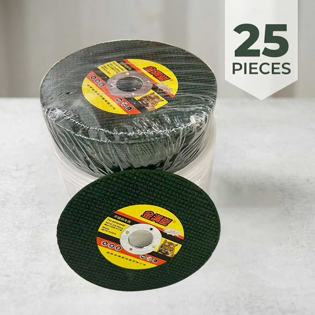 PFERD 4-inch 1.0mm cutting discs, same model, for steel/stainless steel, 25 pcs/box, orange stripe, genuine German standard Cakera pemotong 4-inci 1.0mm PFERD model yang sama, sesuai untuk keluli dan keluli tahan karat, 25 keping setiap kotak, reka bentuk