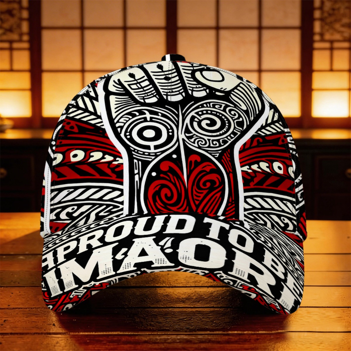 Maori Pride Fist Art Baseball Cap Breathable Lightweight Trucker Cap for Daily Use Vintage Gift