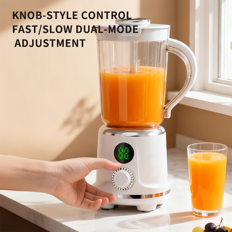 Aqutao Smart Cooking Blender, Adjustable Speed Milkshake Mixer Machine, blender bowl, wired blender, rimix blender, Multifunctional Kitchen Fruit & Nut Processing Appliance Aqutao Pengisar Pintar Kelajuan Boleh Laras Mesin Pengadun Milkshake, mangkuk