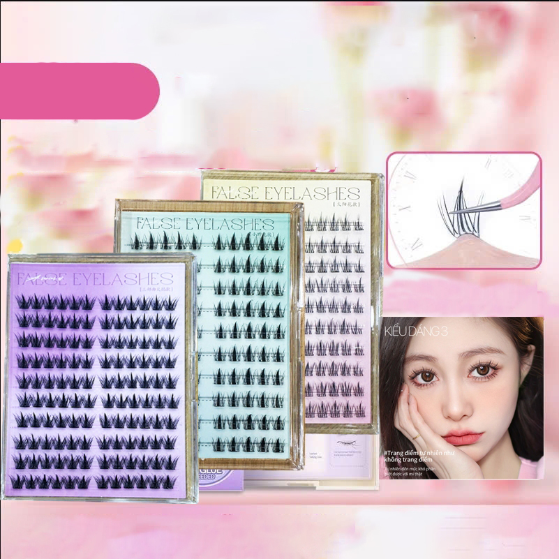 Self-Adhesive False Eyelashes – Glue-Free, Easy to Apply, Reusable, Fuller Than Natural Lashes