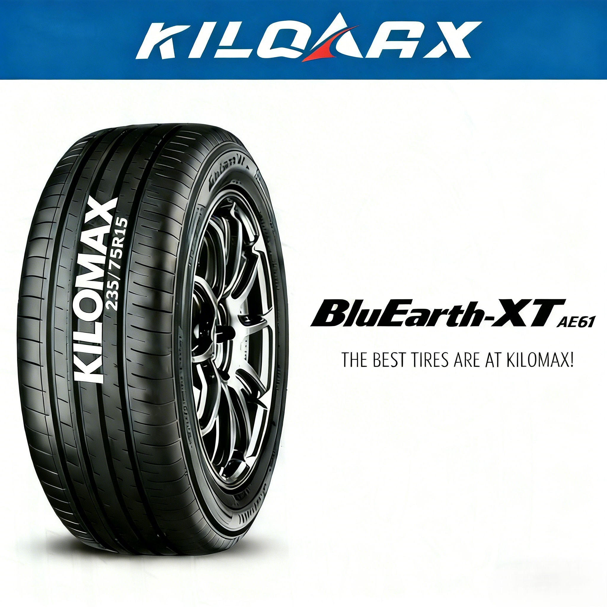 Advanced Technology KILOMAX 235/75R15 Universal Tire, Shock Absorb, Pro Grade, Heat Resistant Teknologi Termaju KILOMAX 235/75R15 Tayar Serbaguna Penyerap Hentakan Gred Pro Tahan Panas