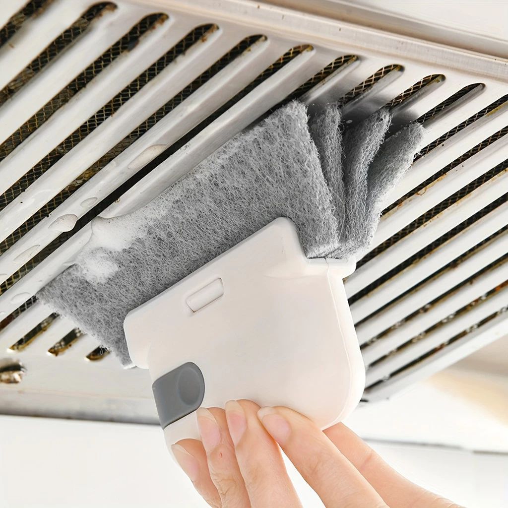 Universal Window & Door Track Cleaner Brush – Reaches Tight Corners & Frames for Spotless Home, Ideal for Deep Cleaning, Household Berus Pembersih Laluan Tingkap & Pintu Universal – Menjangkau Sudut Sempit & Rangka untuk Rumah Bersih Berkilau, Sesuai