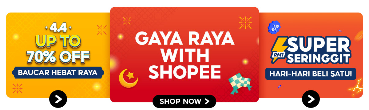 Shopee's Raya Sale, The Answer To Your Shopping Needs