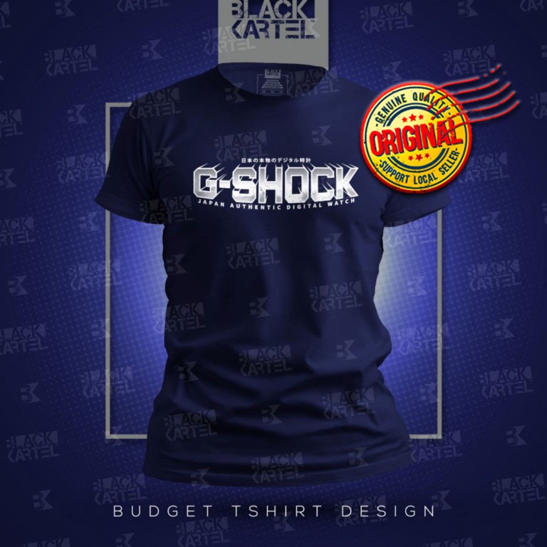 Most Saving! [ BAJU / T SHIRT MURAH - G SHOCK WATCH ] Streetwear / Baju Harian / Cotton / BKDESIGN