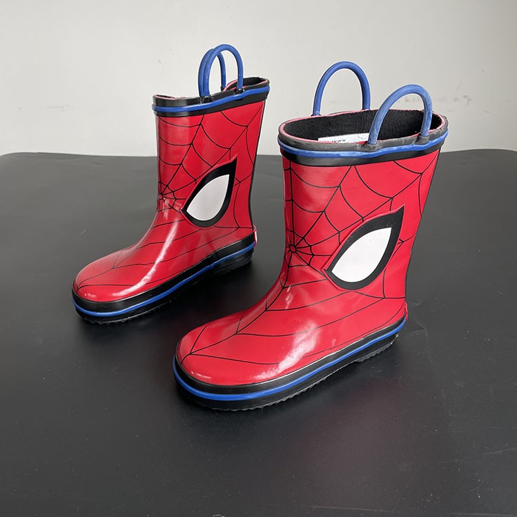 1-6 yrs old Kids Rain Boot Spiderman Boots Rubber Shoe Children Rain Boots  Baby Boy Girl EVA Non-slip | Shopee Malaysia