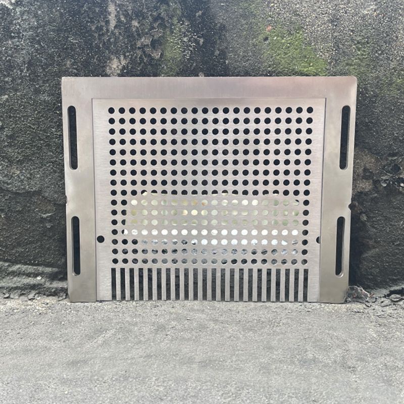 Dinding Baris Bumbung Longkang Air Hujan Gril Pembetung Penapis Kalis Daun Penutup Mengangkat BrekWall Row Roof Drain Rainwater Grate Grille Sewer Leaf-Proof Filter Cover Lifting Brake