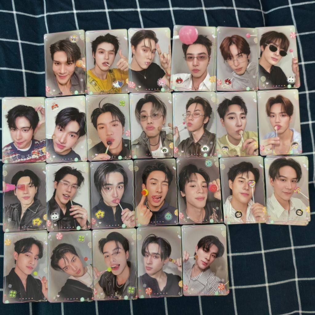 GMMTV SELFIE CANDY WINK RANDOM CARD GEMINI FOURTH SKY NANI WINNY SATANG PERTH SANTA BOUN PREM JUNIOR MARKJI AOU