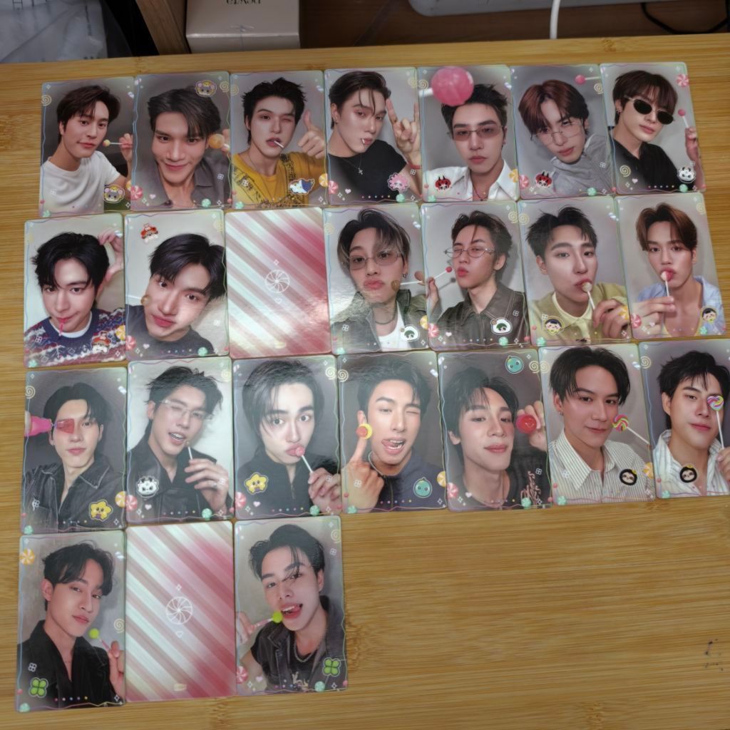 GMMTV SELFIE CANDY WINK RANDOM CARD GEMINI FOURTH SKY NANI WINNY SATANG PERTH SANTA BOUN PREM JUNIOR MARKJI AOU