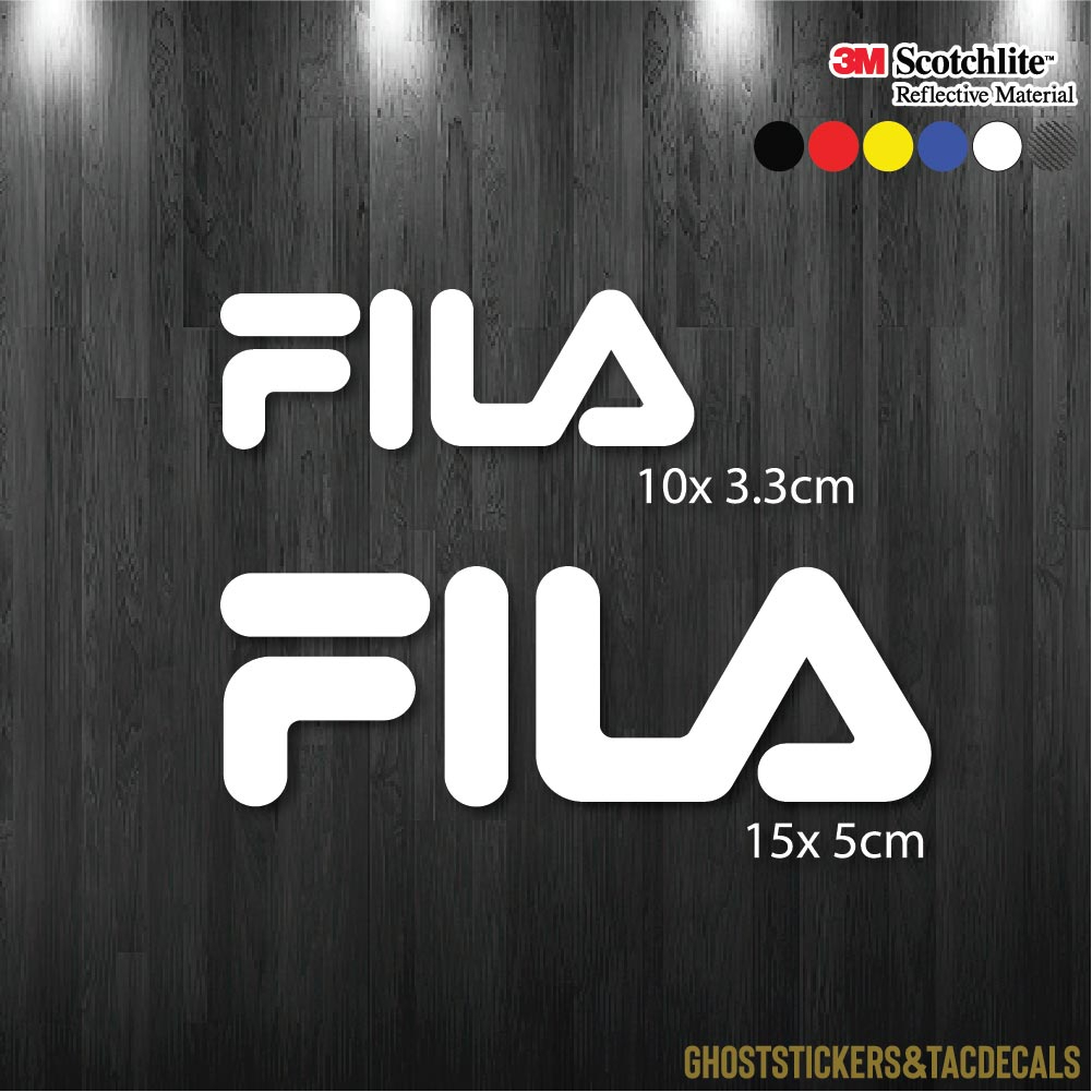 Fila Stickers For Decorating Cars Motorcycles Laptops Computers 3m Reflective Cutting Work