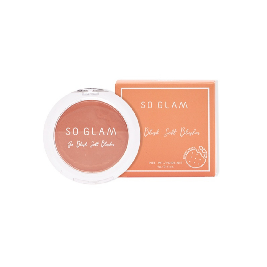 so glam go blush soft blusher 09 almond milk biscuit 09