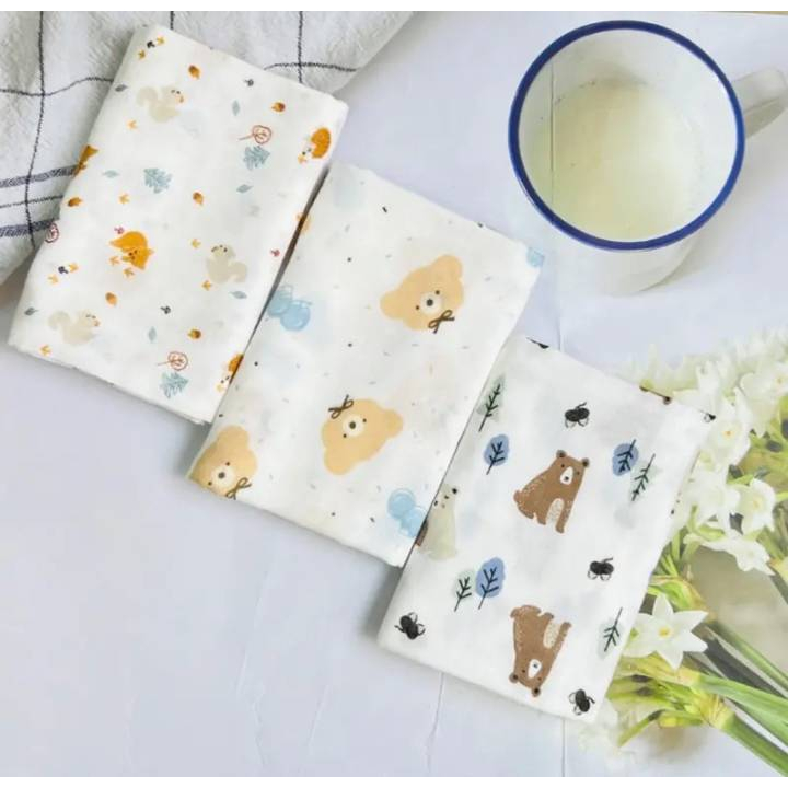 Salucoton Premium Diapers 3 Pieces Melt 27X27 (Can't Choose Pattern) Newborn