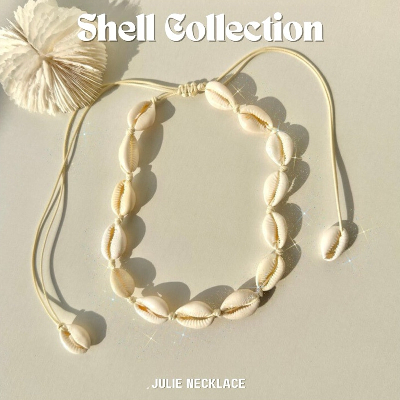 Shell Necklace 1 Hundred Full Strand Seashell Stone + Starfish