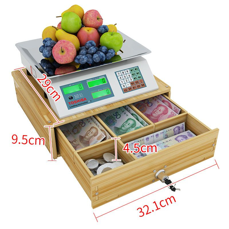 Storage Basket Divider Desktop Changing Box Coins Cash Paper Cashier Drawer Separate Organizer Money