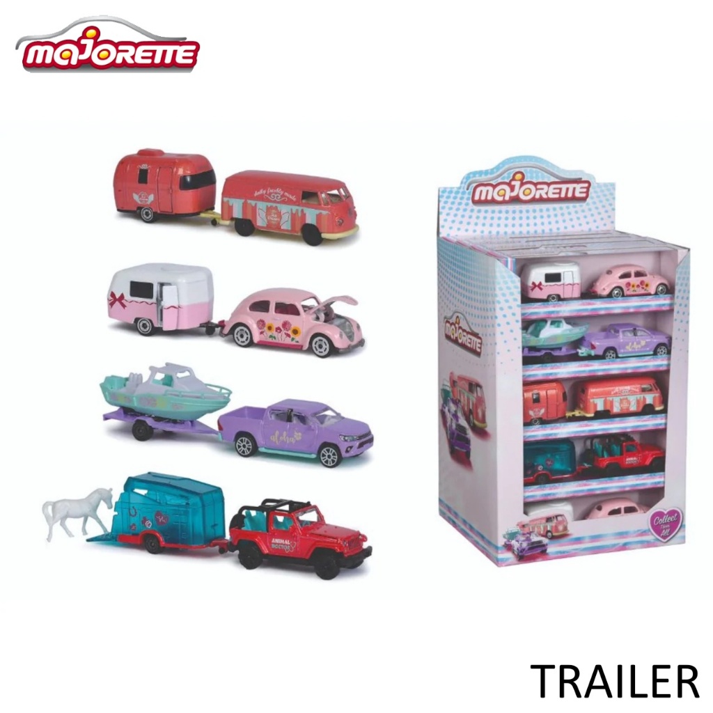 Majorette Diecast Model (Outer Pack) TRAILER Car + Genuine Copyright 1