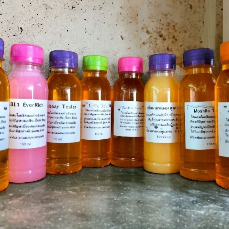 Connect The Experimental Size Of The Hair Shaft Of All Rivefront. 150 ml.