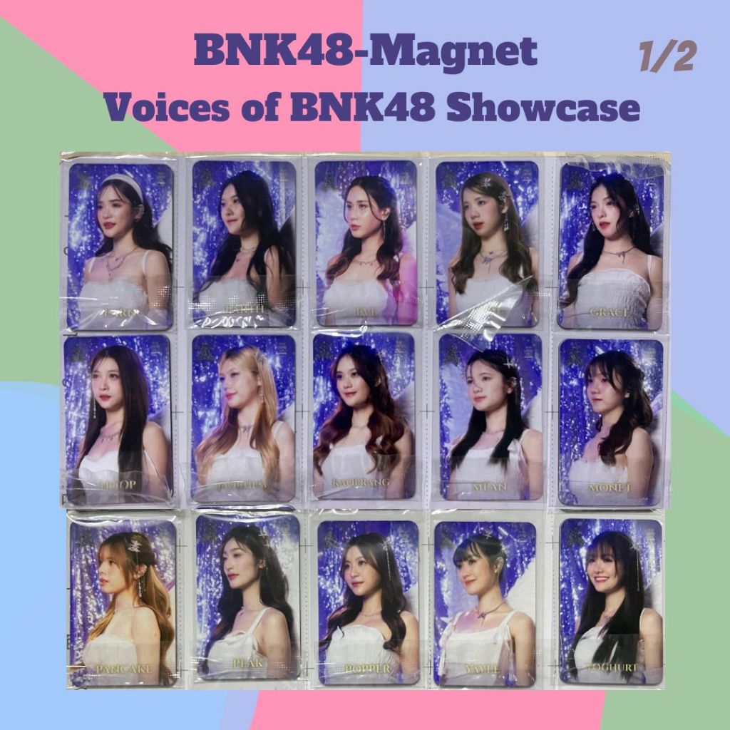 Magnet BNK48 Voices of BNK48 Showcase [Satchan Earn Eve Grace Pancake Popper L Nene Arlee Galeya Jew Neen]