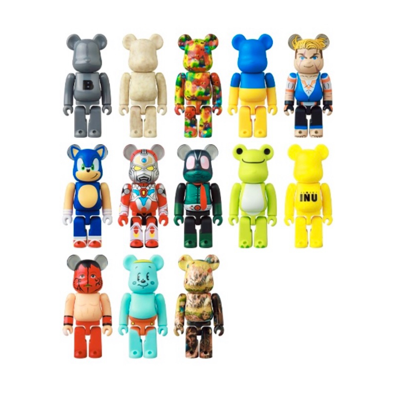 [Authentic Japanese] bearbrick 1 Series 46 Figure ** Choose Yourself (New In Envelope Complete Card And Box) (Medicom Toy Work)