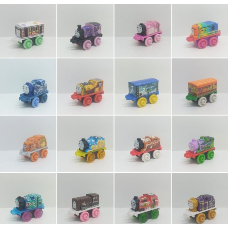 Set Of 2 THOMAS & FRIENDS MINIS Railway Mini Train Genuine Copyright Products From Fisher-Price